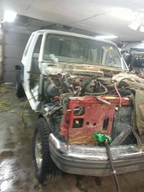 1995 Ford F-150 - cab swap