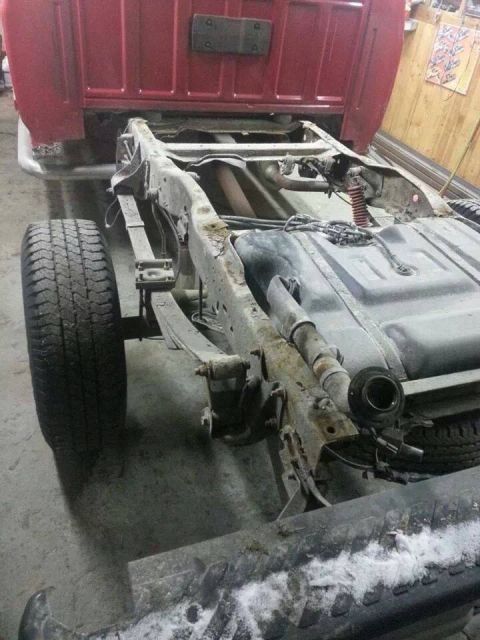 1995 Ford F-150 - cab swap box off