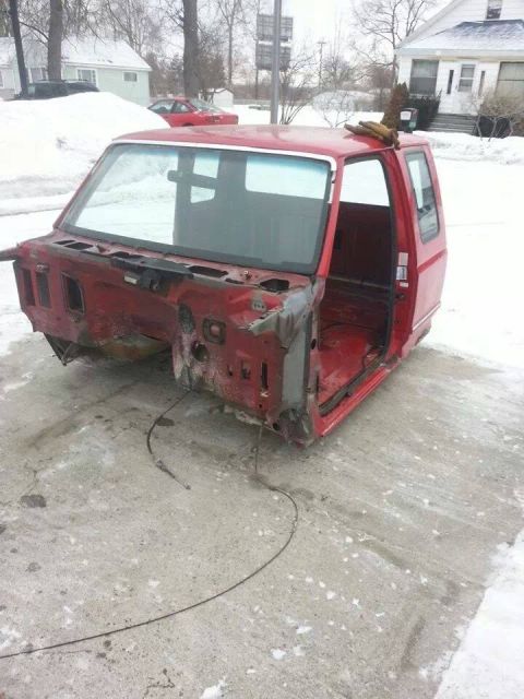 1995 Ford F-150 - old cab off
