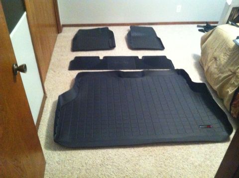1982 Ford Bronco - WeatherTech floor mats for sale, including cargo liner and interior mats.