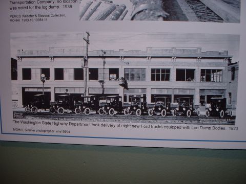 1999 Ford Crown Victoria - Eight Ford trucks with dump bodies were delivered to the Washington State Highway Department in 1923.