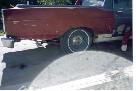 1967 Ford Ranchero - lots of rust