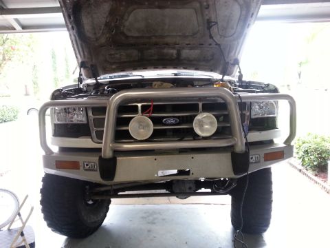 1992 Ford Bronco - new lights in..looks much better,