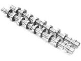 1998 Ford Crown Victoria - Close-up view of two automotive camshafts, essential engine components.