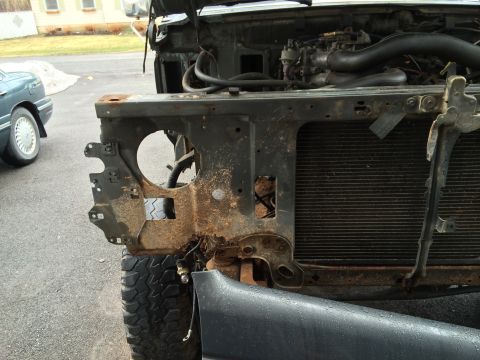 1991 Ford F-250 - full core support