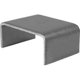 1968 Ford Mustang - A simple metal bracket, likely a component for a larger assembly.