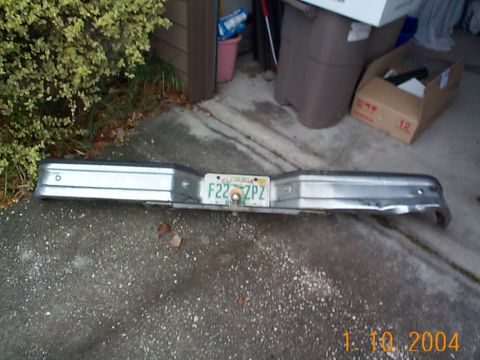 1992 Ford Bronco - The old stump anchor removed.