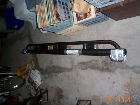 1992 Ford Bronco - My new heavy duty rear bumper from Dave Edwards, High Desert Off Road.