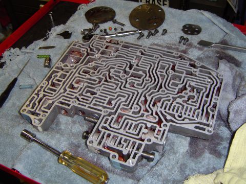 1989 Ford Bronco - Inside of the valve body