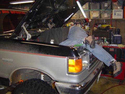 1989 Ford Bronco - Looks like I am being eaten