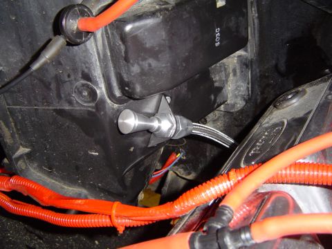 1989 Ford Bronco - The new Lokar tranny dipstick...no more leaks