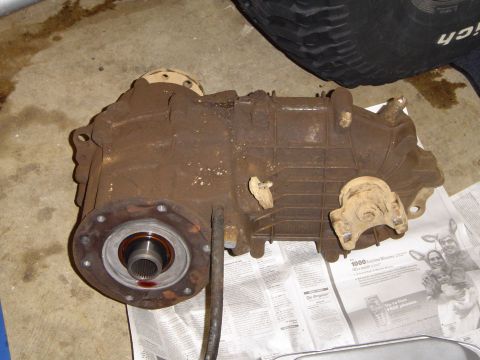 1989 Ford Bronco - They will be easy to fix since the transfer case is on the floor