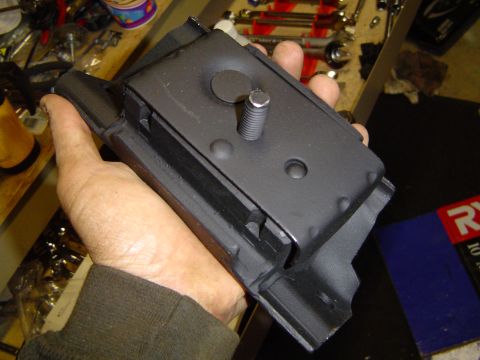 1989 Ford Bronco - I have to replace the motor mounts too...I think I broke one while pulling out all those vehicles from the snow