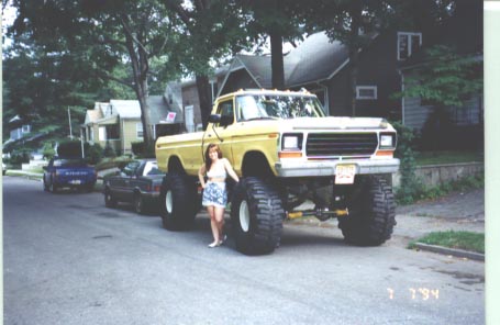 1979 Ford Bronco - My wife and my f250