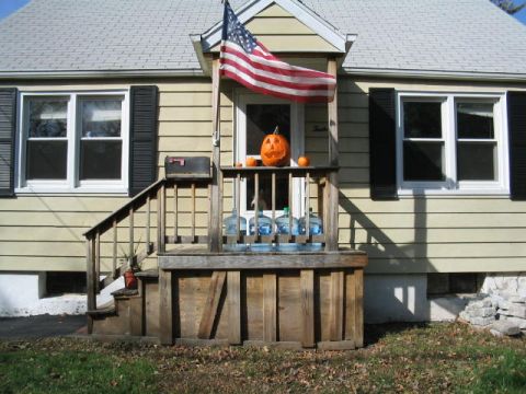 1979 Ford Bronco - Our house at halloween 03