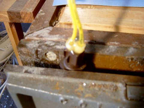 1995 Ford Bronco - After I had shoved the wires in to the sensor I sealed the whole end up the “automotive goop” it did a really good job and dried in about 2…