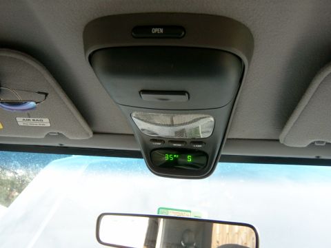 1995 Ford Bronco - There it is up and working, you have to calibrate the compass, but I hadn’t yet so it’s not right.