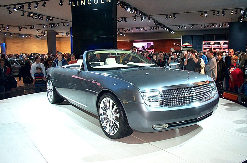Lincoln Mark X concept car. Very early '60s grille work going on