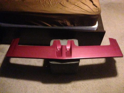 1992 Ford F-150 - Here is the visor all ready to go up on the truck. It is not perfect, but neither is the paint on the truck it is going on.