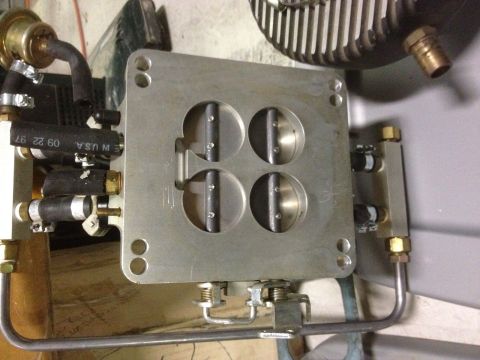 1986 Ford Bronco - the new throttle body