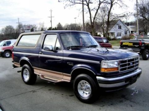 1995 Ford Bronco - At the dealers.