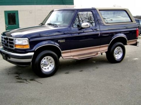 1995 Ford Bronco - At the dealers.