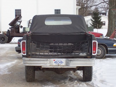 1978 Ford Bronco - Looking at the rear of my Bronco.