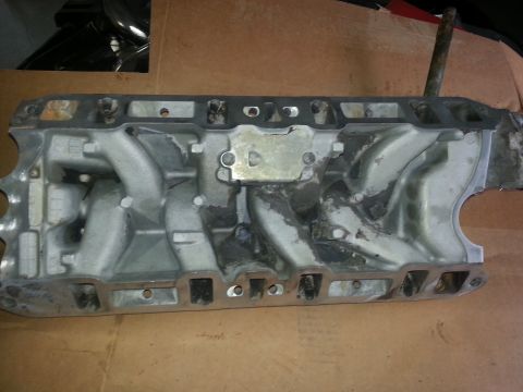 1994 Ford Bronco - An intake manifold, likely from a Ford vehicle, is shown in detail.