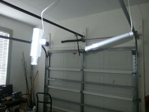 1994 Ford Bronco - The photo shows a garage door opener system, not a vehicle.