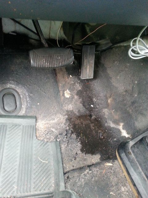 1992 Ford Bronco - That was short lived...the next rain the leak was back...