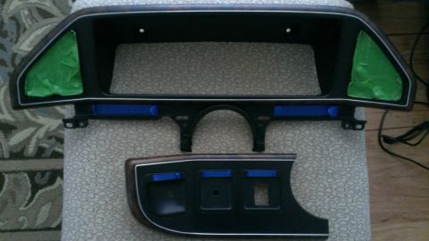 1988 Ford Bronco - Taped up and ready for paint