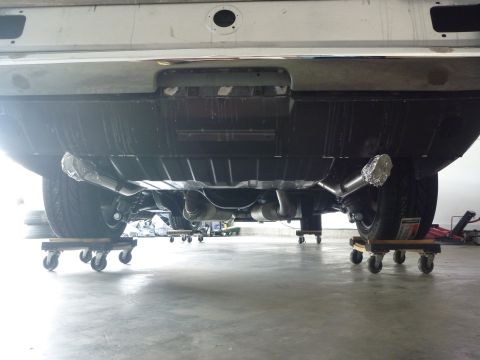 1965 Ford Mustang - 1965 Mustang 17x7 wheels with 235/45-17 tires