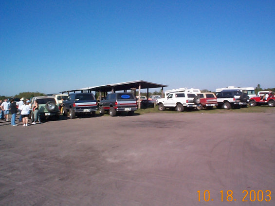 Bronco gathering.