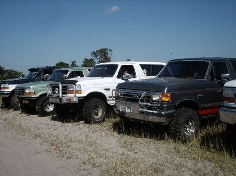 1994 Ford Bronco - John, Blaze, Jeremy, and Allen.