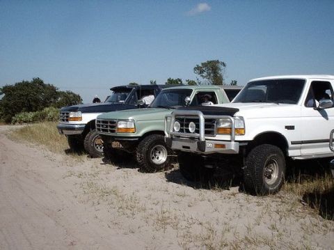 1994 Ford Bronco - John, Blaze, and Jeremy.