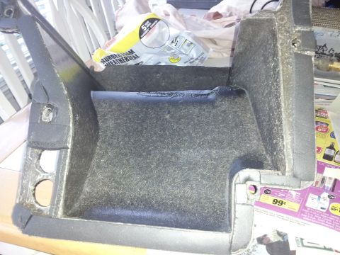 1976 Ford Ranchero - This appears to be a car's air conditioning ductwork, not a 1976 Ford Ranchero.
