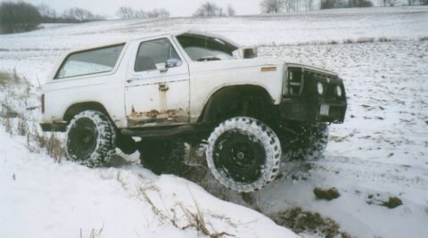 1980 Ford Bronco - Learning the spool capabilities