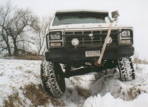 1980 Ford Bronco - Couldn't do this without the spool!