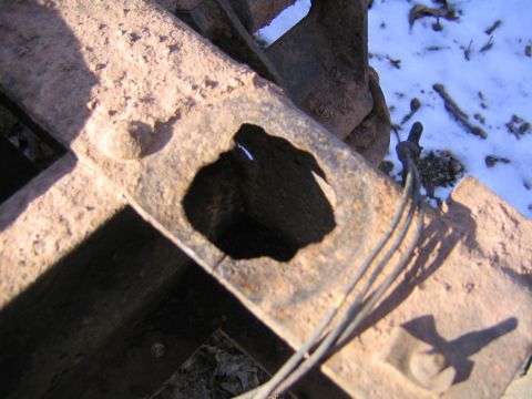 1978 Ford Bronco - Rear 4 body mounts are a bit rotten.