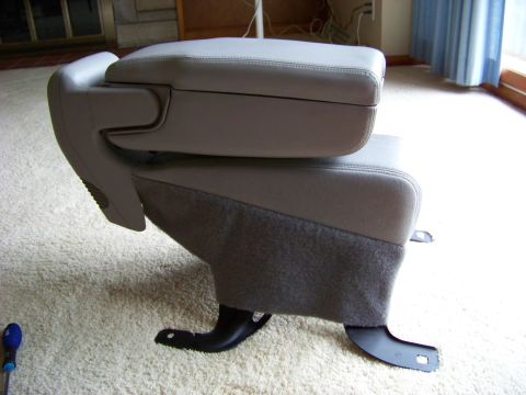 1999 Mercury Grand Marquis - Center console armrest assembly, likely from a sedan or SUV.