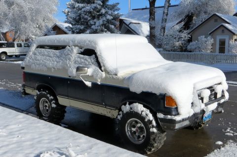 1989 Ford Bronco - Still winter here!