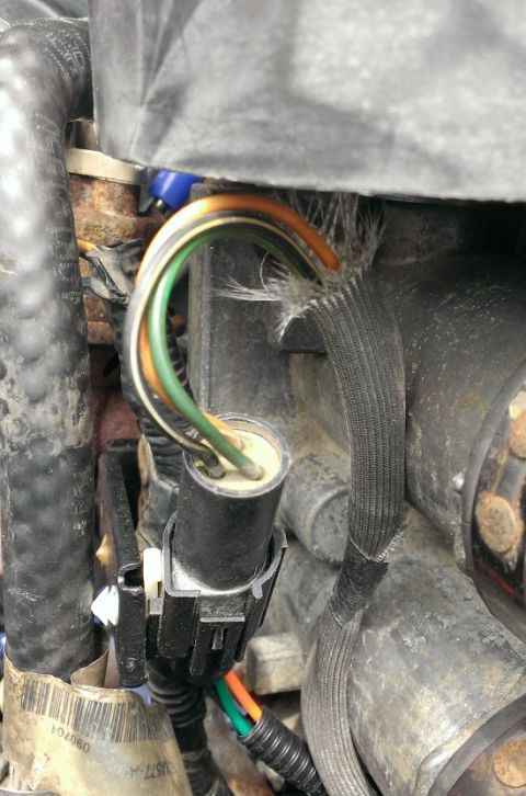 1988 Ford Bronco - Original TPS connector