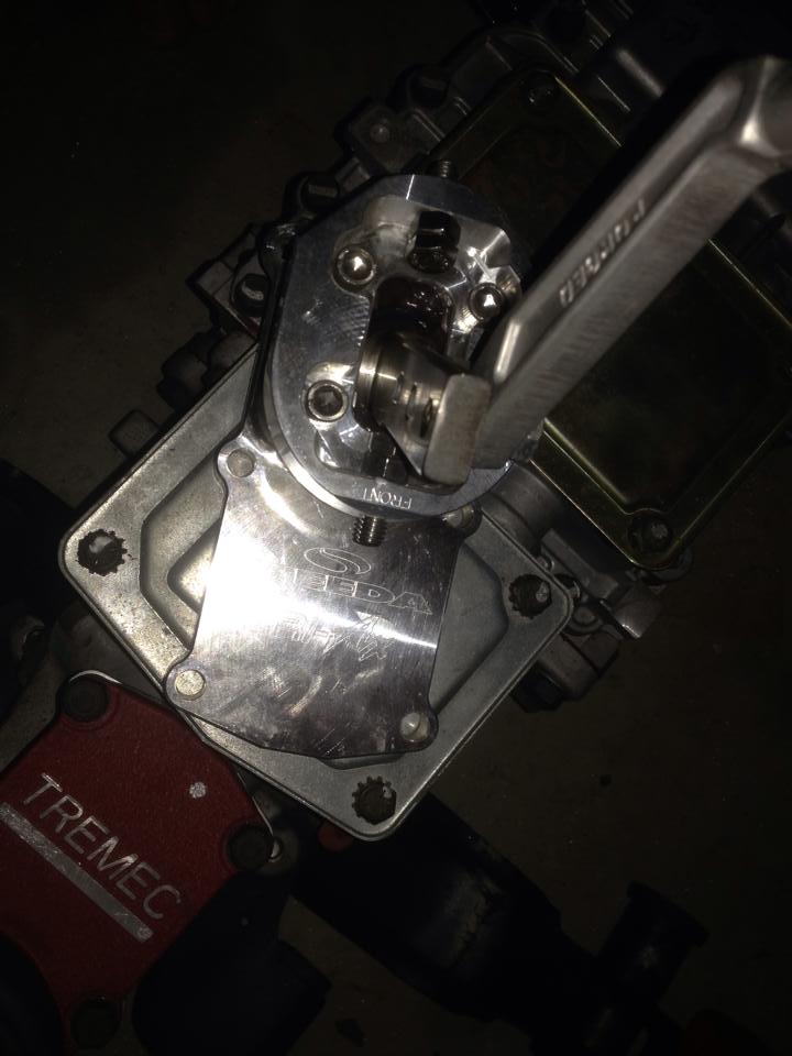 SEDA shifter mechanism with TREMEC branding and a wrench