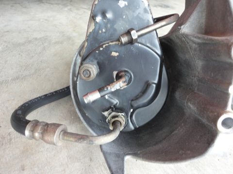 1995 Ford F-150 - 460cid Saginaw Pump/Bracket Clean 3 (back of pump)