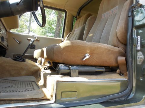 1975 Ford Bronco - That's the glovebox VIN plate in the door jamb, and the frame VINs match it.