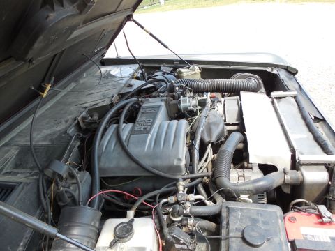 1975 Ford Bronco - The alternator is a 130A 3G.