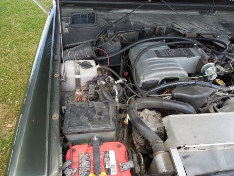 1975 Ford Bronco - The alternator is a 130A 3G.