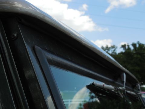 1975 Ford Bronco - The sun was so bright at times that the camera didn't always adjust the way I needed. I was trying to get the underside of the roof here, b…