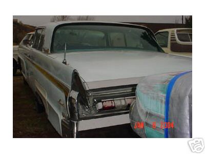 1960 Lincoln Premiere - Rear view of a 1960 Lincoln Premiere sedan.