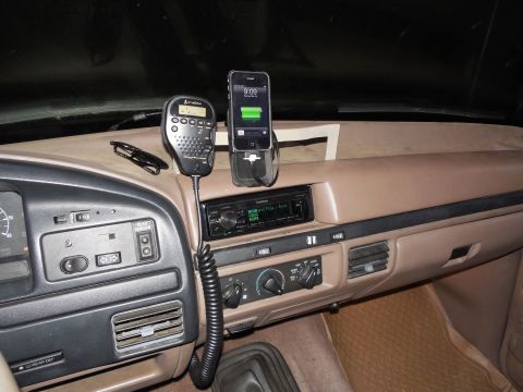 1983 Ford Bronco - This location seemed most intuitive for the USB power, and [url=http://www.amazon.com/gp/product/B005FE44TO/]these switches fit & looked be…